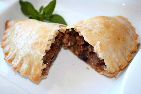 Wild Mushroom & Zucchini Empanadas with Olive Oil Pastry Dough