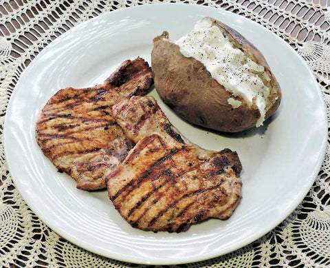 Cinnamon Pear Pork Chop Marinade