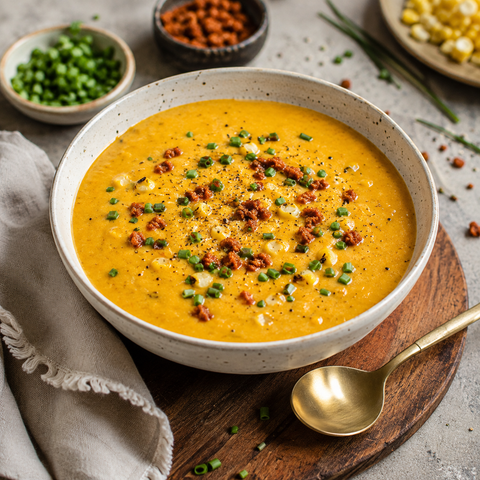 Sweet Potato Corn Chowder