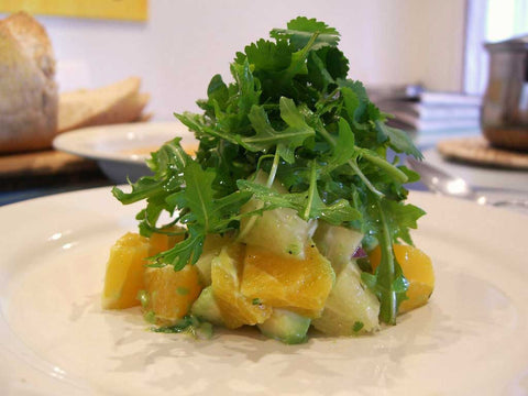 Mixed Green Salad with Whole Citrus Vinaigrette