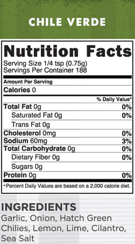 RA Seasonings Chile Verde