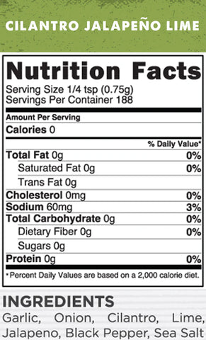 RA Seasonings Cilantro Lime Jalapeño