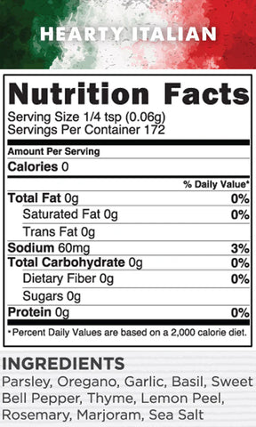 RA Seasonings Hearty Italian