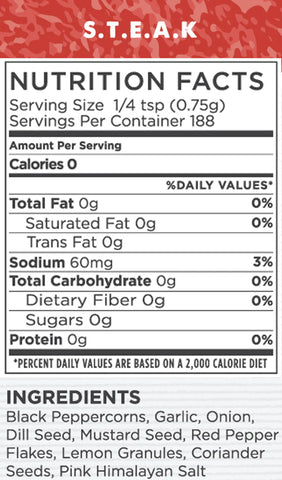 RA Seasonings S.T.E.A.K.