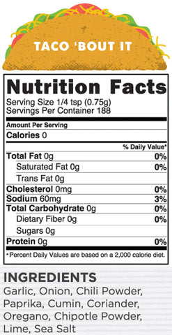 RA Seasonings Taco ’Bout It