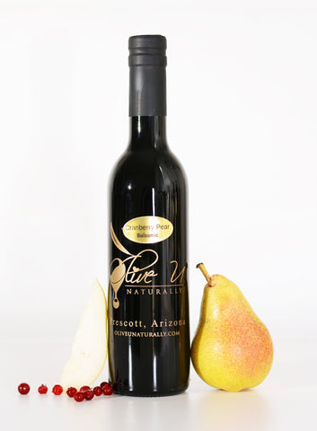 Cranberry-Pear White Balsamic Vinegar - Olive U Naturally