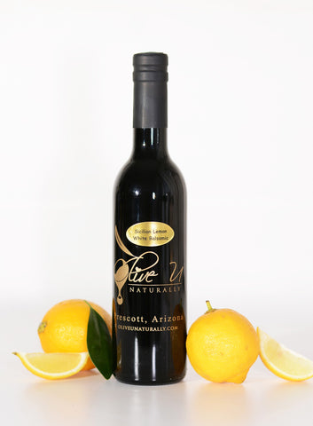 Sicilian Lemon White Balsamic Vinegar - Olive U Naturally
